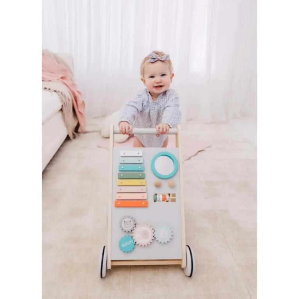 Bubble Wooden Activity Play Walker
