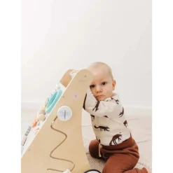 Bubble Wooden Activity Play Walker