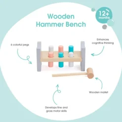 Bubble Wooden Hammer Bench