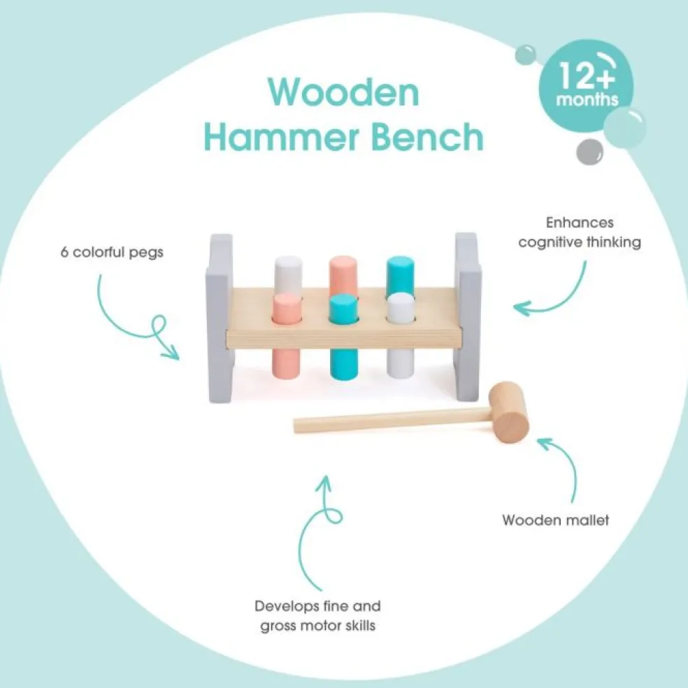 Bubble Wooden Hammer Bench