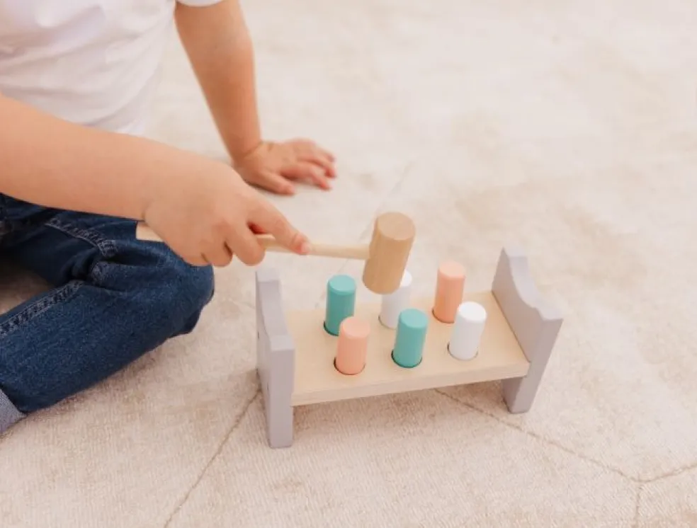 Bubble Wooden Hammer Bench