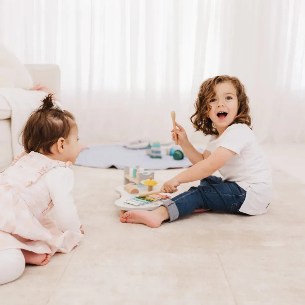 Bubble Wooden Music Table
