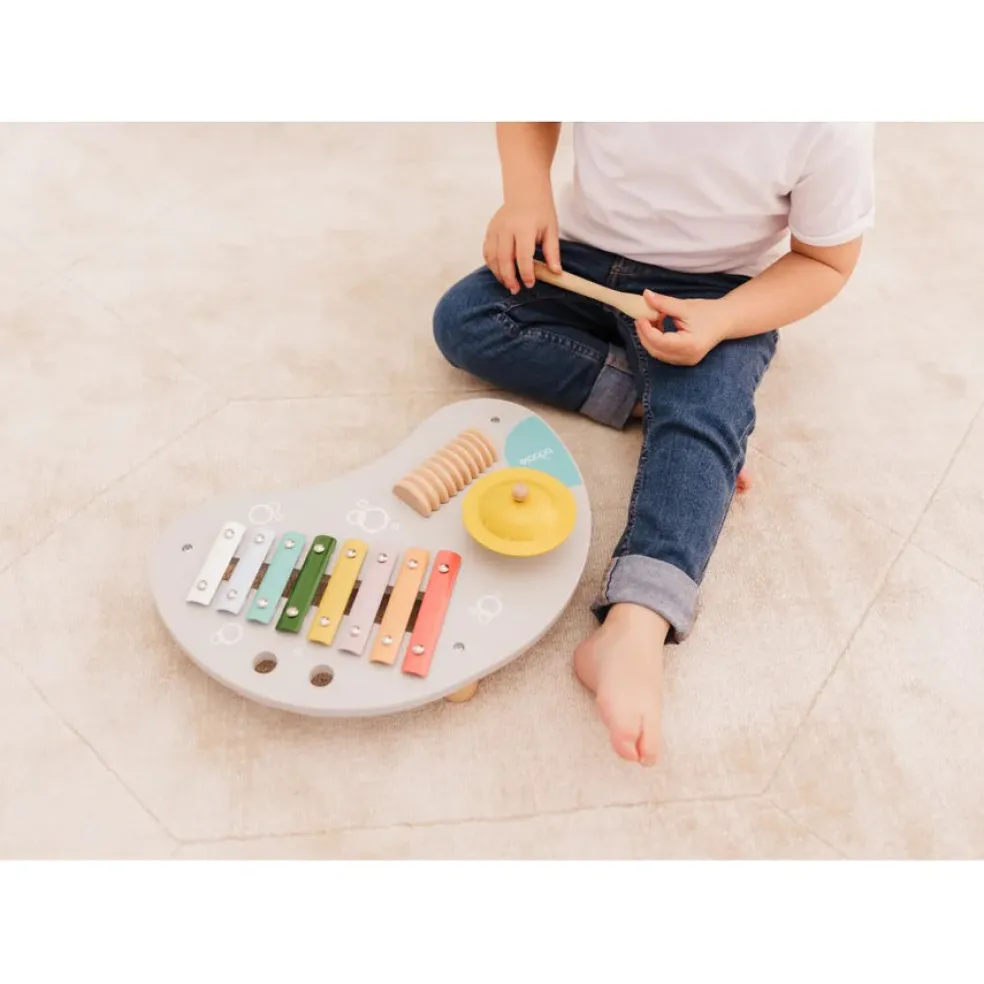 Bubble Wooden Music Table