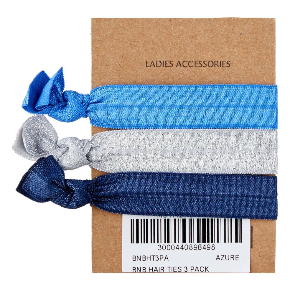 Bubs 'n' Buttons Hair Ties - 3pcs Pack