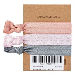 Bubs 'n' Buttons Hair Ties - 3pcs Pack