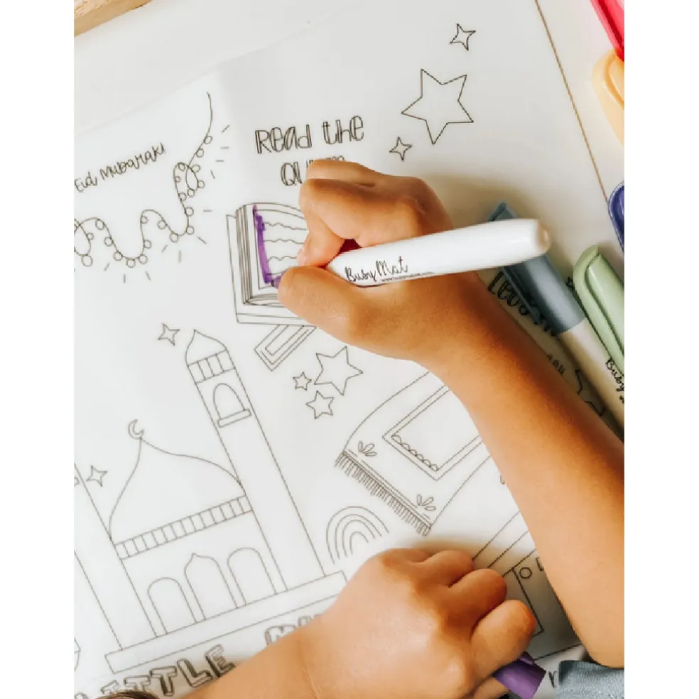 Busymat Large Placemat - Little Muslim