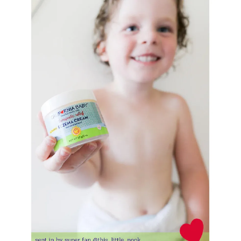 California Baby Therapeutic Relief Eczema Cream 4oz