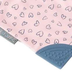 Cheeky Chompers Made With Love Neckerchew - Teething Dribble Bib