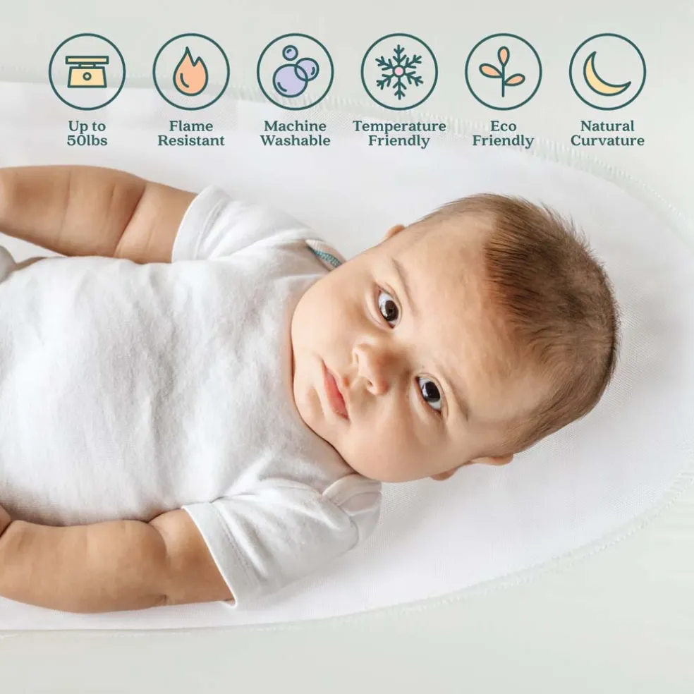 Crescent Womb™ The first + only Infant Safety Bed