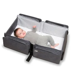 Doomoo Nursery Bag & Carrycot - Grey