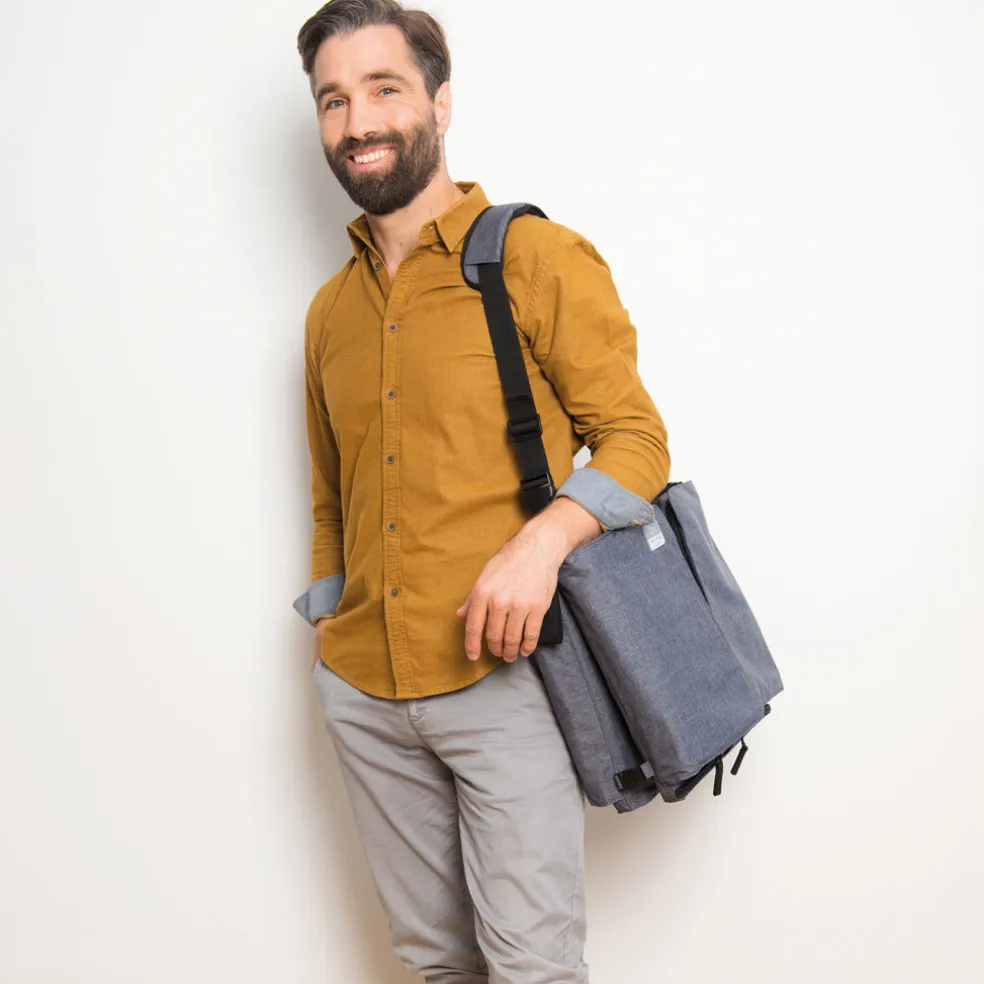 Doomoo Nursery Bag & Carrycot - Grey