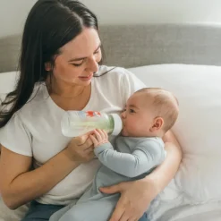 Dr Brown’s Options+ Wide Neck Glass Bottle, Cartoon Fox, 270 ml, 1-Pack