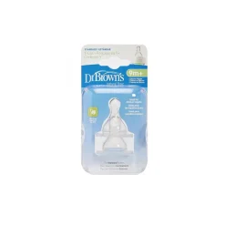 Dr. Brown's Standard Silicone Nipple - Y-cut (2 Pack)