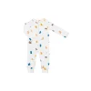 Elly Raglan Sleepsuit - Puppies