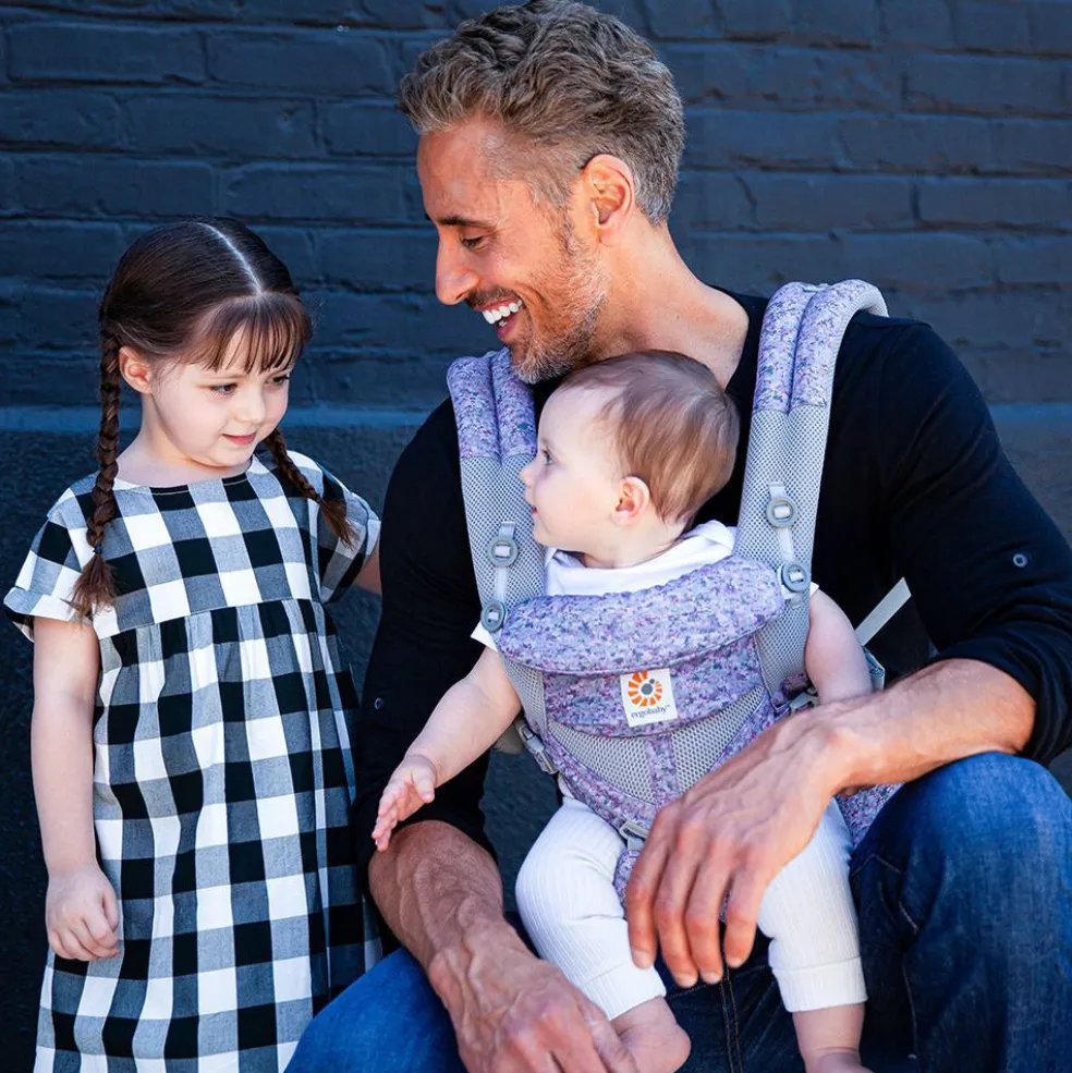 Ergobaby Omni 360 All-In-One Cool Air Mesh Carrier - Pink Digi Camo