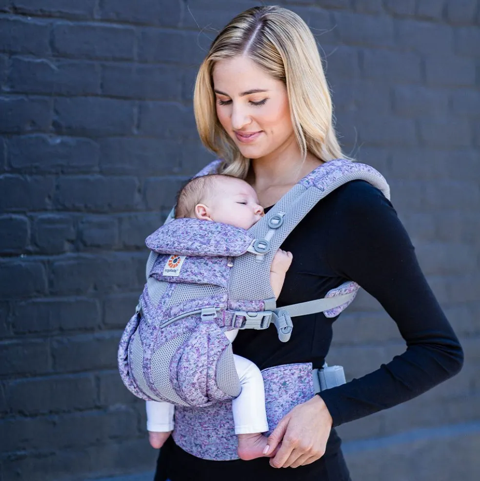 Ergobaby Omni 360 All-In-One Cool Air Mesh Carrier - Pink Digi Camo