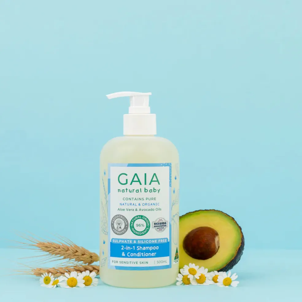 Gaia 2-in-1 Shampoo & Conditioner 500ml