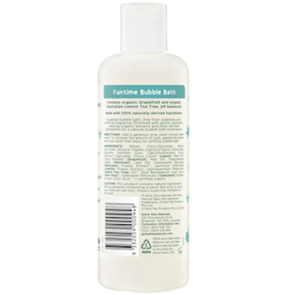 Gaia Natural Baby Bubble Bath Funtime