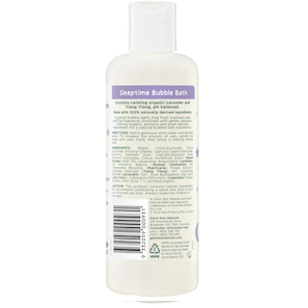 Gaia Natural Baby Sleeptime Bubble Bath