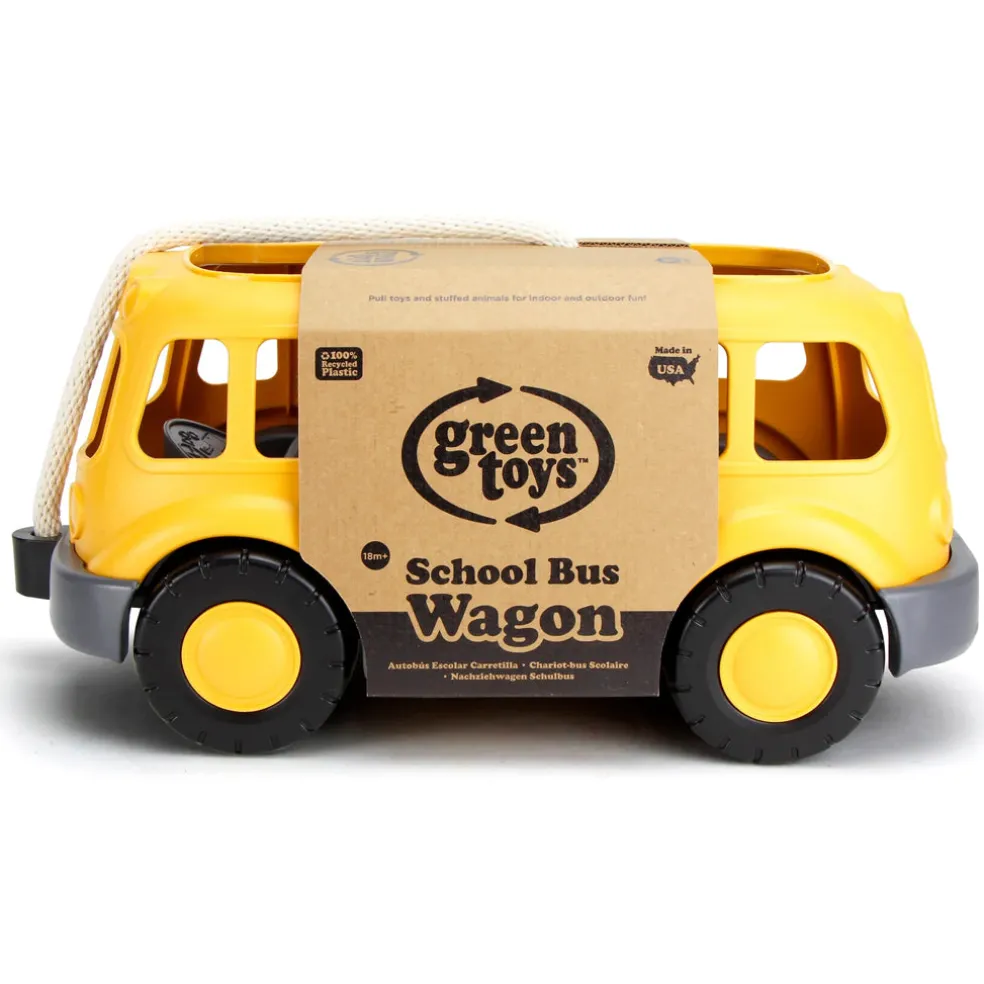 Green Toys School Bus Wagon