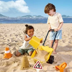 Hape Construction Sand Toy Dumper Set