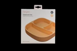 Hegen Divided Suction Plate Silicone (Taupe)