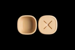 Hegen Suction Bowl with Snack Lid (Taupe)