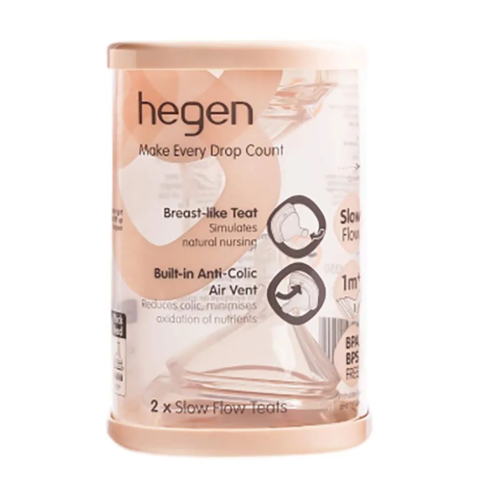 Hegen Teat Slow (2-pack)