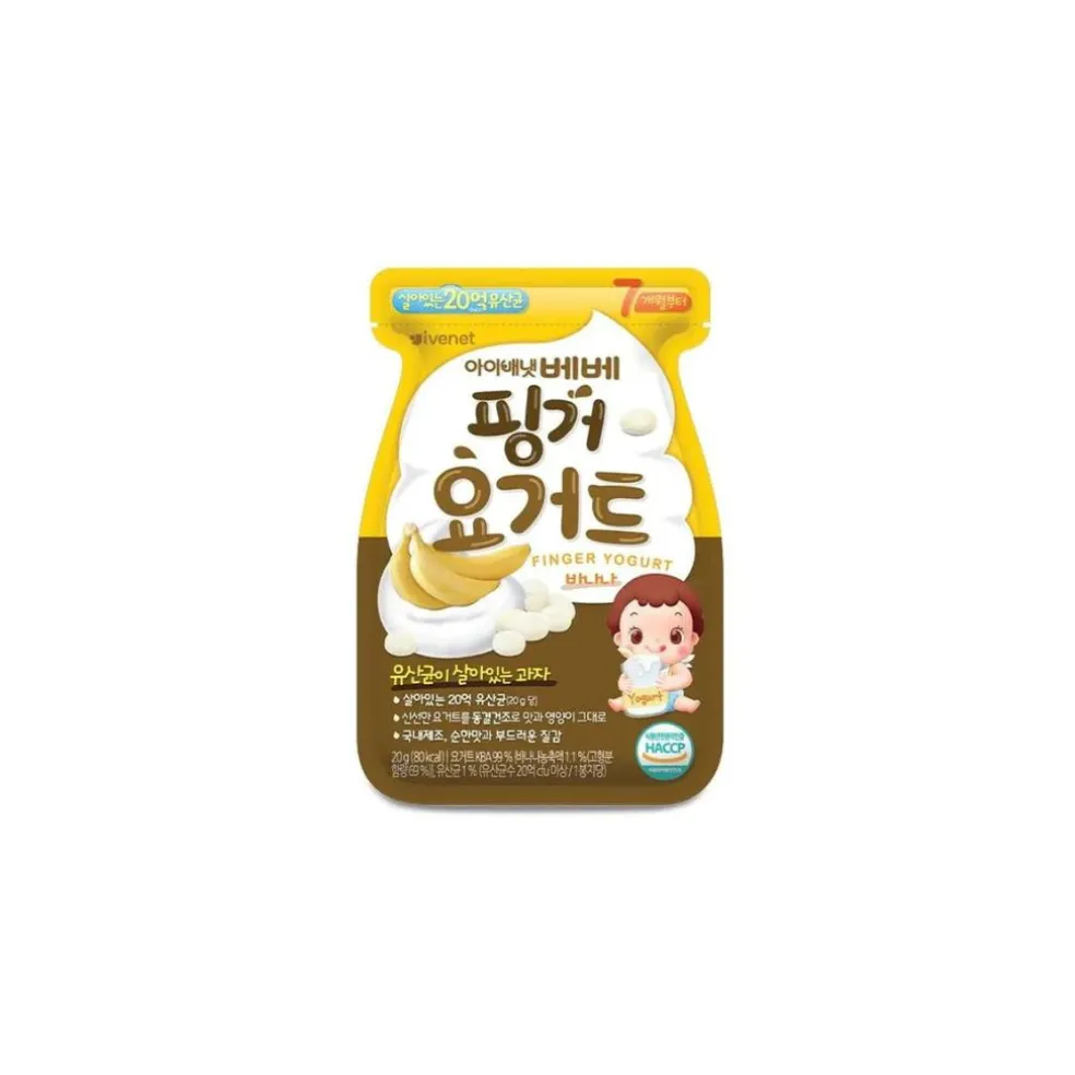 Ivenet Bebe Finger Yogurt - Banana