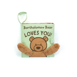Jellycat Bartholomew Bear Loves You Book