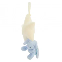 Jellycat Bashful Blue Bunny Star Musical Pull