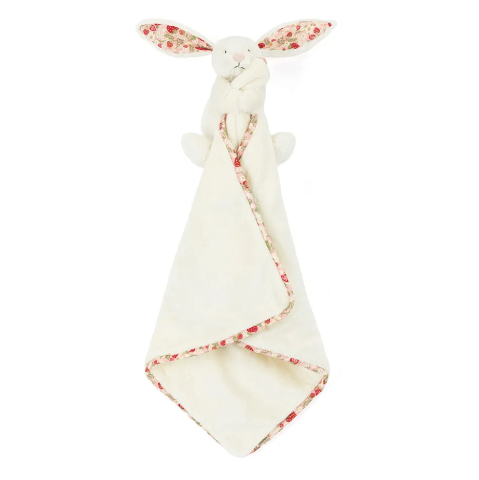 Jellycat Blossom Cream Bunny 'Berry' Soother