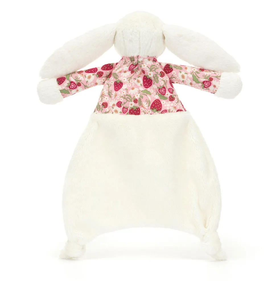 Jellycat Blossom Cream Bunny 'Berry' Comforter