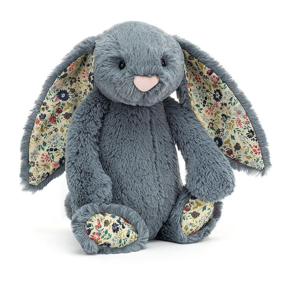 Jellycat Blossom Dusky Blue Bunny