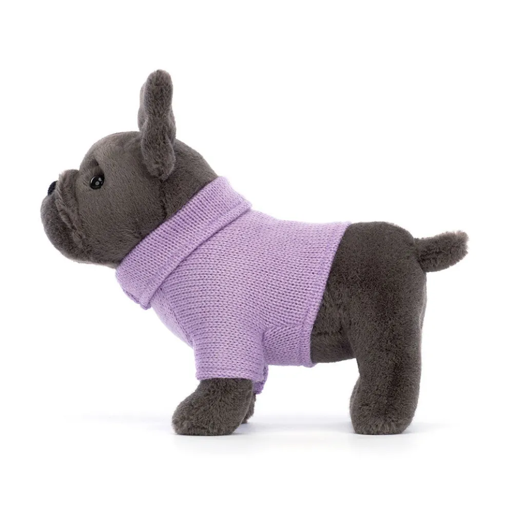 Jellycat Sweater French Bulldog Purple