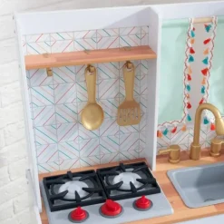 Kidkraft Boho Bungalow Wooden Play Kitchen