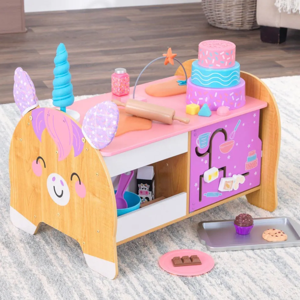 KidKraft Foody Friends: Baking Fun Unicorn Activity Center