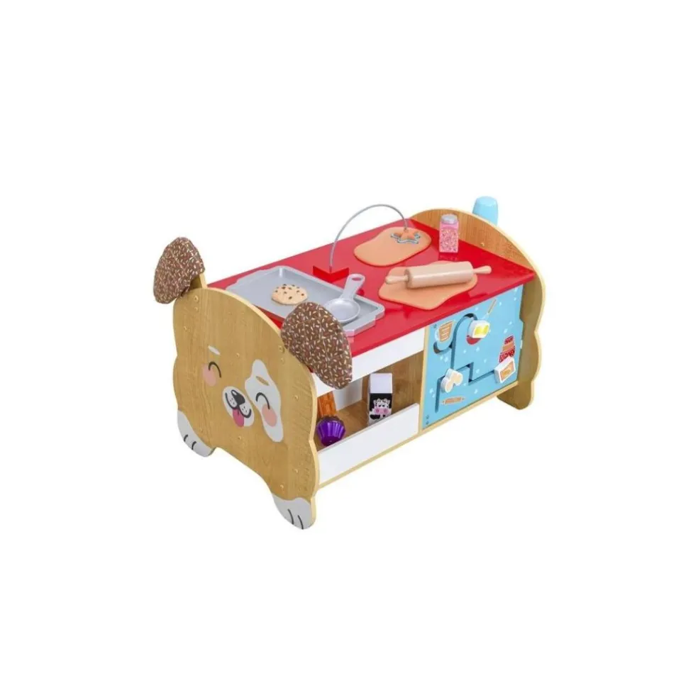 KidKraft Foody Friends: Deluxe Baking Fun Puppy Activity Center