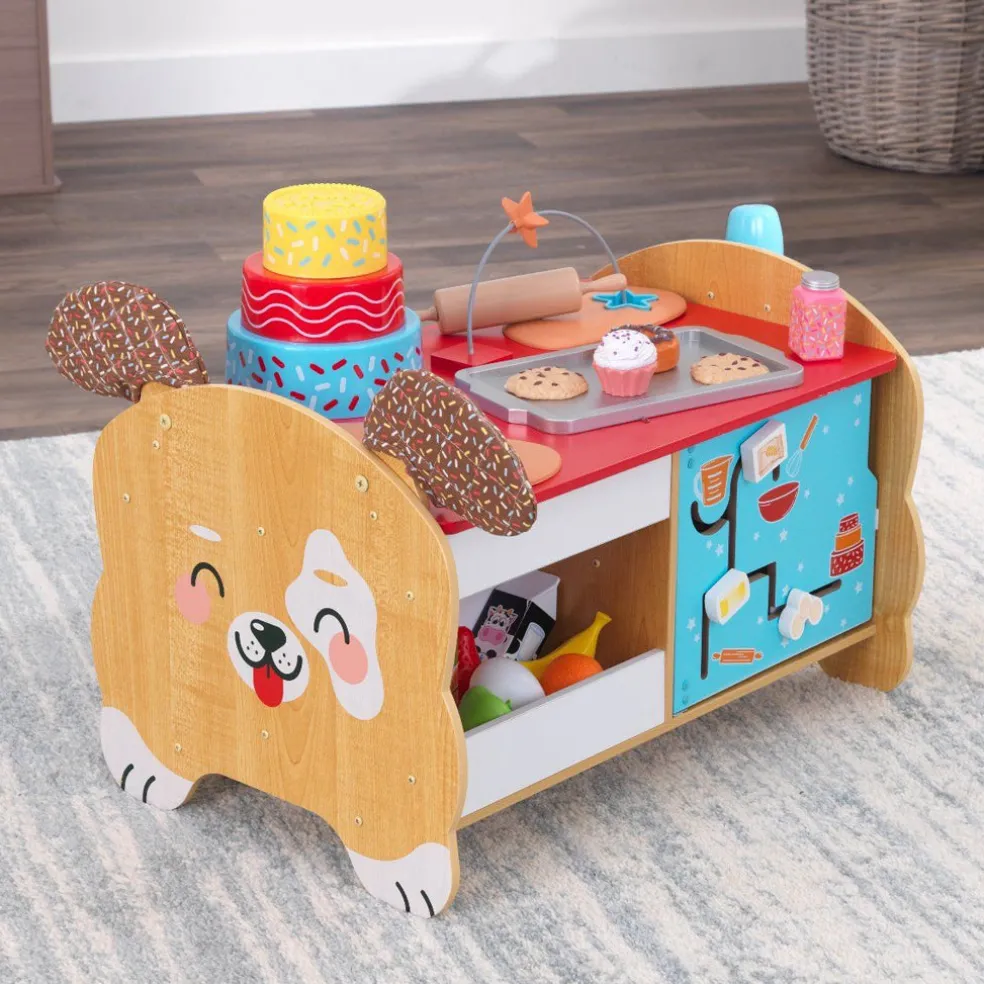 KidKraft Foody Friends: Deluxe Baking Fun Puppy Activity Center
