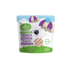 KiwiGarden Blackcurrant Probiotic Yoghurt Corn & Quinoa Cake