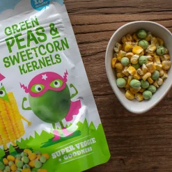 KiwiGarden Green Peas & Sweet Corn Kernels