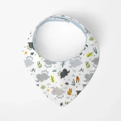 Kushies Bandana Bib 2 Pack - Dino