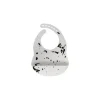 Kushies Silicatch Bib - Spilt Milk
