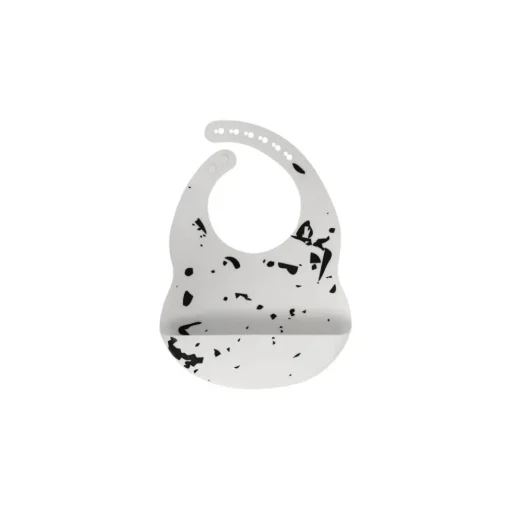 Kushies Silicatch Bib - Spilt Milk