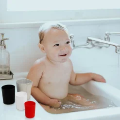 Kushies Silicone Bath Time Stacking Toy Cups