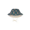 Lassig Sun Protection Bucket Hat, Crabs Blue