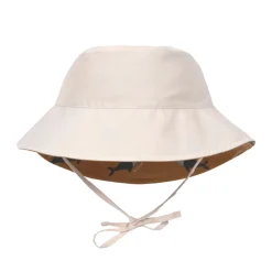 Lassig Sun Protection Bucket Hat, Whale Caramel