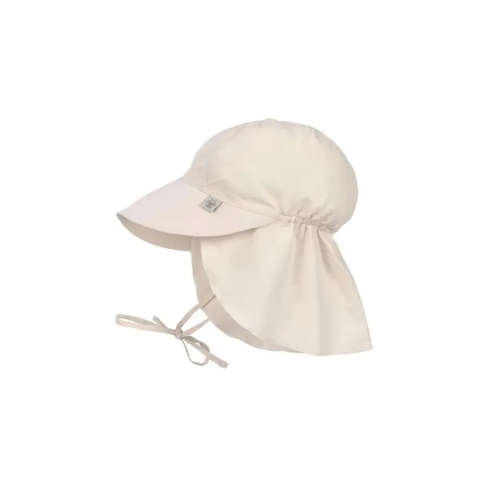 Lassig Sun Protection Flap Hat, Milky
