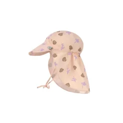 Lassig Sun Protection Flap Hat, Corals Peach Rose