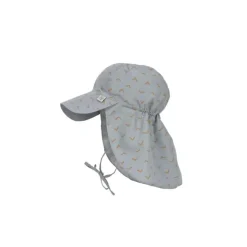 Lassig Sun Protection Flap Hat, Jags Light Blue